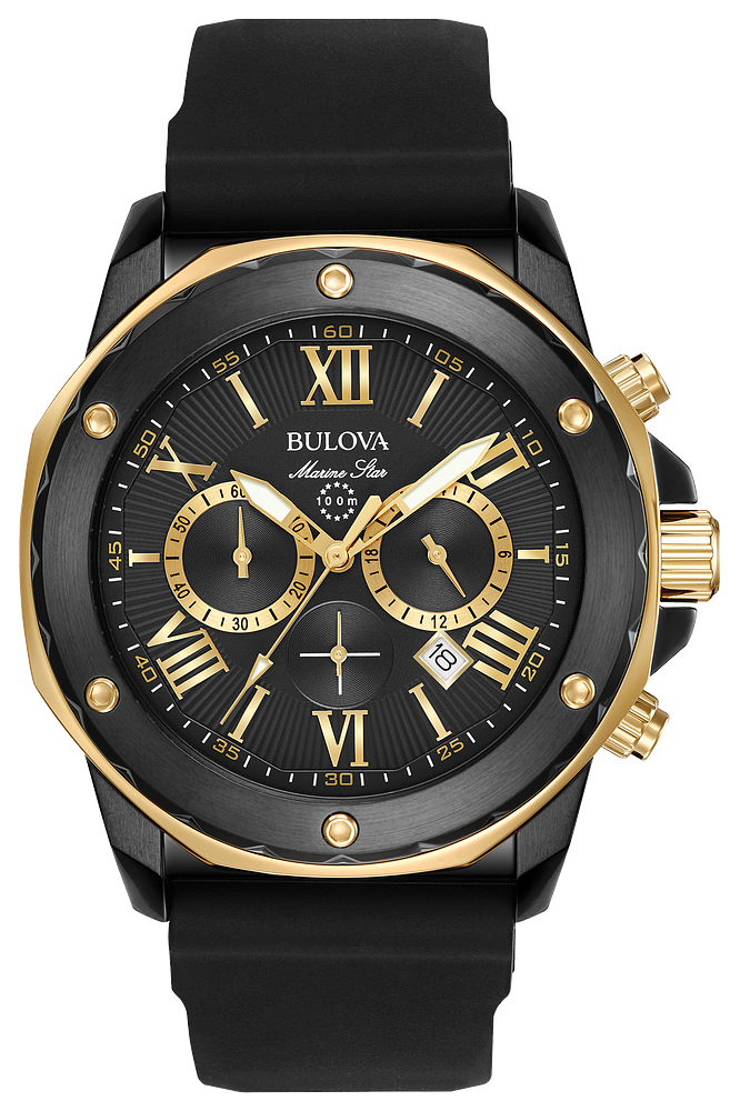 98B278 Marine Star Chronograph Men Watch